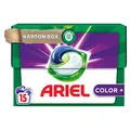 Produktbild: Ariel Allin1 PODS Waschmittelkapseln Color+, Ausgezeichnete Fleckentfernung Auch Bei Niedrigen Wassertemperaturen, 15 Waschladungen
