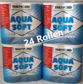 Produktbild: Thetford Aqua Soft  24 Rollen Camping Toilettenpapier WOMO,Caravan,Boot,Camping