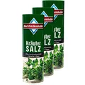 Produktbild: Bad Reichenhaller Kräutersalz 3 x 300g Dose | Großpackung Vorrat insgesamt 900 g | ohne Geschmacksverstärker Glutenfrei | verschiedene Kräuter vegetarische und vegane Küche geeignet…