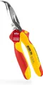 Produktbild: Wiha Flachrundzange Professional electric (27425), 200 mm, mit Schneide, gebogene Form, Radiozange, VDE geprüft