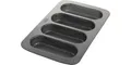 Produktbild: BIRKMANN Mini-Baguetteblech mit Laib und Seele 4 Formen 35x22cm Baguetteform