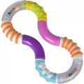 Produktbild: Simba 104010177 - ABC Motorik Acht Rassel, zum Rasseln, Greifen und Verdrehen, 16cm (104010177)