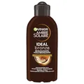 Produktbild: Garnier Bräunungsöl für vorgebräunte und dunkle Haut, Feuchtigkeitsspendendes Sonnenöl mit Kokosduft für intensive Bräune, Ambre Solaire Ideal Bronze, 1 x 200 ml