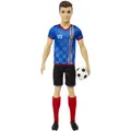 Produktbild: Ken Fußballspieler-Puppe, kurze Haare, Trikot mit der Nummer 10, Fußball, Stolle