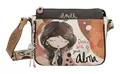 Produktbild: Anekke Alma 3-Compartment Crossbody Bag Umhängetasche Tasche Multicolor braun