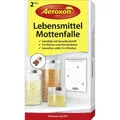 Produktbild: Aeroxon Mottenfalle Lebensmittel, Pheromonfalle, gegen Lebensmittelmotten, zum Aufkleben, 2 Stück