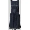Produktbild: Swing Cocktailkleid mit Rundhalsausschnitt in Marine, Größe 32