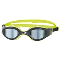 Produktbild: Zoggs Unisex Jugend Phantom Elite Schwimmbrille, Schwimmbrille, Geschützmetall/Grün/Spiegel, 6-14 Jahre
