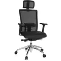 Produktbild: Bürostuhl / Chefsessel ASTRA LUX Netz schwarz hjh OFFICE