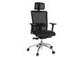 Produktbild: hjh OFFICE Drehstuhl Profi Bürostuhl ASTRA LUX Stoff / Netzstoff (1 St), Ergonomischer Chefsessel, Schreibtischstuhl höhenverstellbar