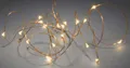 Produktbild: Konstsmide 1460-860 Micro LED Lichterkette, 6h Timer, 20 bernsteinfarbene Dioden, batteriebetrieben, Innen, kupferfarbener Draht