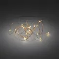 Produktbild: LED-Tropfenlichterkette 20 LEDs bernstein kupferf Batterieb.