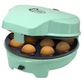 Produktbild: Bestron 3-in-1 Waffeleisen, Waffeleisen mit 3 auswechselbaren Backplatten: Waffel-, Donut- und Cake Pop, inkl. Backampel & Antihaftbeschichtung, 700 Watt, Farbe: Mint