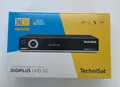 Produktbild: TechniSat DIGIPLUS UHD S2 4K Receiver Schwarz | Twin-Tuner WLAN PVR-ready NEU
