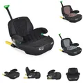 Produktbild: Cangaroo Jax Schwarz Isofix 125-150 cm i-Size Booster 111397 - Schwarz