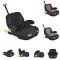 Produktbild: Cangaroo Kindersitz Sitzerhöhung Jax i-Size 125-150cm Gruppe 3 Isofix Top Tether schwarz