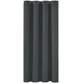Produktbild: Deconovo Verdunkelungsvorhang Ösen Thermogardine Gardinen Blickdicht Blickdicht Dicke Thermogardine Kälteschutz warm Hitzeschutz, 138x132 cm(HöhexBreite), Dunkelgrau, 1 Stück
