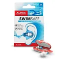 Produktbild: Alpine SwimSafe Ohrstöpsel - Wasserdichte Ohrstöpsel zum Schwimmen, Halten Wasser Fern - Bequemes hypoallergenes Material - Wiederverwendbar