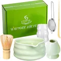 Produktbild: 7Stück Matcha Set Matcha Besen Set Matcha Schneebesen Set Teeschale Matchaschale