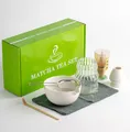 Produktbild: 7Stück Matcha Set Matcha Besen Set Matcha Schneebesen Set Teeschale Matchaschale