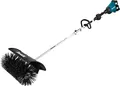 Produktbild: Makita - Sweeping brush attachment - für stubborn dirt, Blätter - 250 mm - Breite: 600 mm (199318-5)