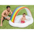 Produktbild: Intex Baby Pool Planschbecken Rainbow Regenbogen Badespaß Regenbogenwolke