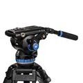 Produktbild: Benro S8 PRO Flat Base Fluid Video Head, 17.6 lb Max, 8 Step Counterbalance (0-7), 3/8