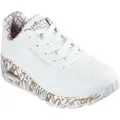Produktbild: Skechers UNO LOVING LOVE Freizeitschuh, Halbschuh, Schnürschuh mit Luftkammersohle goldfarben|weiß 36 EU