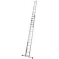 Produktbild: Corda Alu Anlegeleiter 7,85 m Teleskopleiter Schiebeleiter Seilzugleiter - Krause
