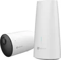Produktbild: EZVIZ HB3-1 Video-Überwachungssystem mit batteriebetriebener 2K WLAN Überwachungskamera mit Sirene und Stroboskoplicht