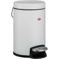 Produktbild: Kosmetikeimer Abfalleimer 113 weiß-matt 3 l mit Fußtritt & Kunststoffeinsatz