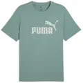 Produktbild: PUMA T-Shirt UNITED TEE Regular Fit, Kurzarmdesign, Rundhalsausschnitt, aus Baumwolle grün L (52/54)