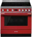 Produktbild: Smeg CPF9IPR (rot) Stand-Elektroherd mit Induktionsfeld