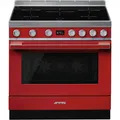 Produktbild: Smeg CPF9IPR Induktions Kochzentrum - Breite: 90 cm - Ausführung: Rot