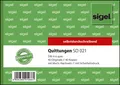 Produktbild: Sigel® SD021 Quittungen mit Sicherheitsdruck - A6 quer, SD, MP, 2 x 40 Blatt