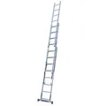 Produktbild: KRAUSE Vielzweckleiter CORDA silber 3x 8 Sprossen, H: 225,0 cm
