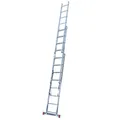 Produktbild: KRAUSE Vielzweckleiter CORDA silber 3x 8 Sprossen, H: 225,0 cm