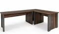 Produktbild: FORTE Schreibtisch Eckschreibtisch Arbeitstisch CLIF - Old Wood Vintage und Beton Optik