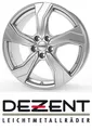 Produktbild: 4x Dezent KB 7,5x18 5/112,0 ET48 Silver