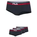 Produktbild: Fila Slip (3er Pack) mit elastischem Logobund, Woman Culotte blau S
