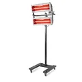 Produktbild: STAHLWERK Infrarot Lacktrockner IL-1200 ST mit 1.200 Watt und Stativ, leistungsstarker Infrarottrockner/IR Strahler/IR Trockner (2400 Watt)