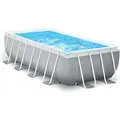 Produktbild: Intex Prism Frame Pool Tubular Grau 488x244 Cm