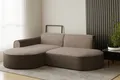 Produktbild: Fun Möbel Ecksofa Ecksofa Designersofa BONDY in Stoff mit Ottomane, Ottomane links oder rechts, Rundumbezug