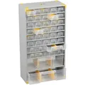 Produktbild: Allit  Werkstatt-Magazin (L x B x H) 300 x 140 x 565 mm Anzahl Fächer: 36   I...
