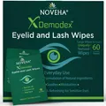 Produktbild: Demodex Augenlid und Wimperntücher, extra starke Reinigungstücher, 60 Stück