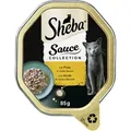 Produktbild: Sheba Sauce Collection mit Pute in heller Sauce 22x85g