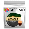 Produktbild: Tassimo Kaffeekapseln Jacobs Espresso classico 118,4g, 16 Kapseln