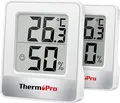 Produktbild: ThermoPro TP49-2 Kleines digitales Hygrometer, Innenthermometer