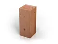 Produktbild: Blumensäule Dekosäule Blumenständer Fichte massiv eichefarbig 19x19 Höhe 40 cm