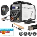 Produktbild: STAHLWERK Schweißgerät Elektroden ARC 200 MD – ohne Gas mit 200 A, MMA (E-Hand), Smartkühlung, Überhitzungsschutz, Hotstart-Automatik, Anti-S...